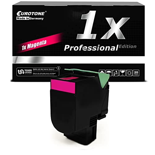 E.T. XL Magenta Toner kompatibel für Lexmark CS720 CS725 CX725 für ca.7000 Seiten von Eurotone