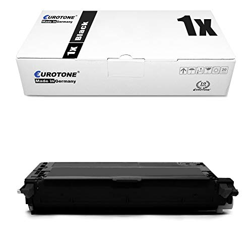 EOS-Toner Black kompatibel für Xerox Phaser 6180 6180N 6180MFP 6180MFPD Alternativer Premium Schwarz von Eurotone