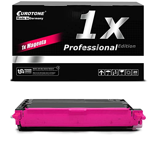 Eurotone 1x Müller Printware Toner für Dell 3110 3115 cn ersetzt 593-10172 RF013 Magenta Rot XG723 von Eurotone