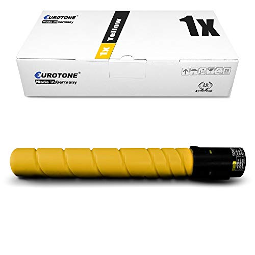 Eurotone 1x Müller Printware Toner für Konica Minolta C364 C224 C284 C224e C284e C364e ersetzt TN-321Y TN321Y Yellow von Eurotone