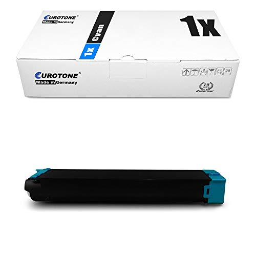 Eurotone 1x Müller Printware Toner für Sharp MX-C311 MX-C401 MX-C312 MX-C400 ersetzt MXC-38 GTC MXC38GTC Cyan von Eurotone