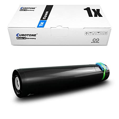 Eurotone 1x XXL Cyan Toner für Xerox CopyCentre C32 40, DC 1632 2240 3535, DocuColor 1632 2240 3535, WC Pro 32 40, WorkCentre PRO 32 40 ersetzt 006R01123 von Eurotone