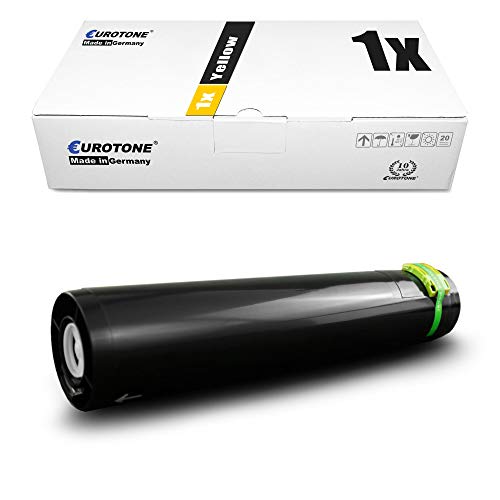 Eurotone 1x XXL Yellow Toner für Xerox CopyCentre C32 40, DC 1632 2240 3535, DocuColor 1632 2240 3535, WC Pro 32 40, WorkCentre PRO 32 40 ersetzt 006R01125 von Eurotone