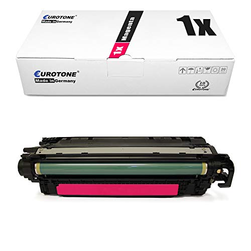 Eurotone 1x kompatibler Toner für HP Laserjet Enterprise Color Flow MFP M 575 c ersetzt CE403A 507A von Eurotone