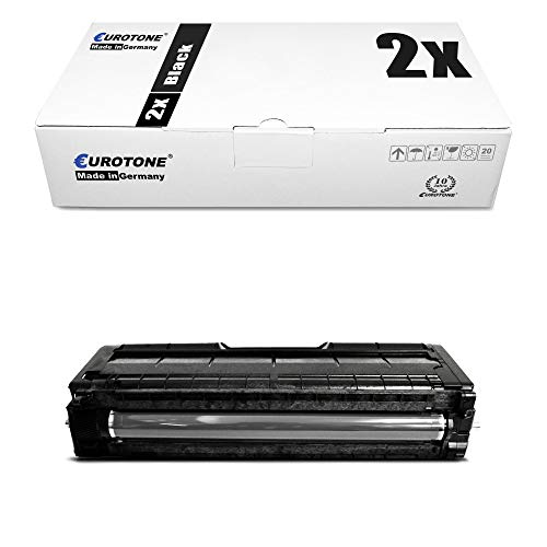 Eurotone 2X Druckerpatronen kompatibel für Ricoh Aficio SP C250SF SP C250DN, Black BK atrone Eurotone 2X Druckerpatronen kompatibel für Ricoh Aficio SP C250SF SP C250DN, Black BK atrone von Eurotone