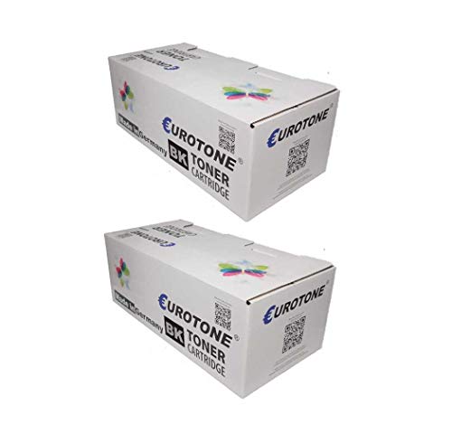 Eurotone 2X Müller Printware Toner für Konica Minolta Bizhub 200 222 25 250 282 ersetzt TN-211 TN211 Schwarz von Eurotone