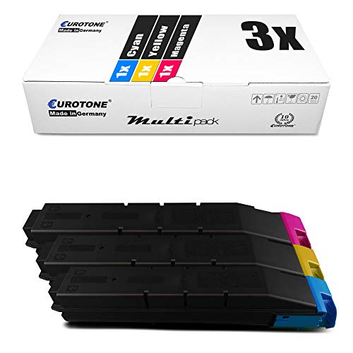 Eurotone 3X Toner für Kyocera TASKalfa 3050 3051 3550 3551 wie Color von Eurotone