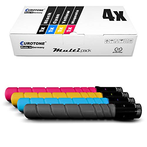 Eurotone 4X Müller Printware Toner für Konica Minolta Bizhub C 360 ersetzt TN-319 TN319 Set von Eurotone