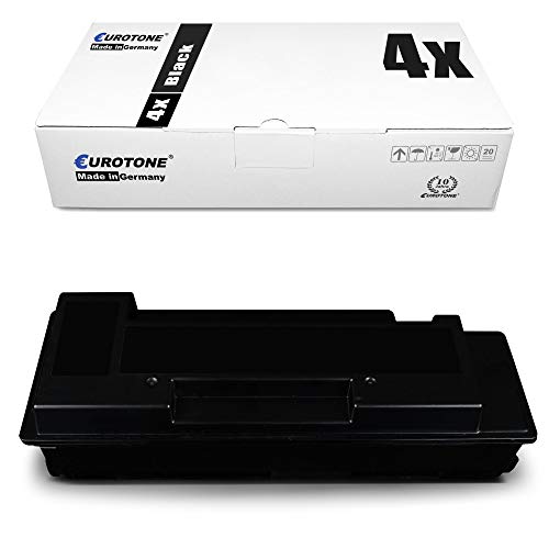 Eurotone 4X Müller Printware Toner für Utax P 3520 3525 MFP ersetzt 613511010 Black Schwarz von Eurotone