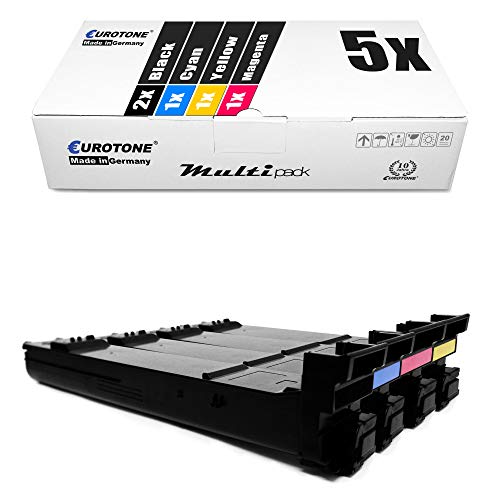 Eurotone 5X Müller Printware Toner für Konica Minolta Magicolor 5500 5550 5570 5650 5670 DT D DH DTH EN DTHF ersetzt von Eurotone