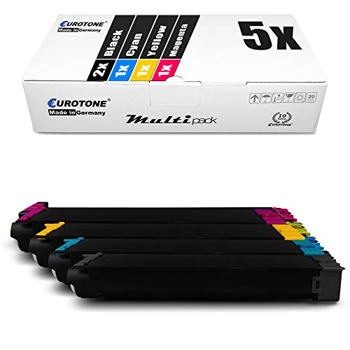 Eurotone 5X Müller Printware Toner für Sharp MX-C 310 311 312 380 381 400 401 402 SC P ersetzt MXC-38 GT MXC38GT Set Eurotone 5X Müller Printware Toner für Sharp MX-C 310 311 312 380 381 400 401 402 SC P ersetzt MXC-38 GT MXC38GT Set von Eurotone