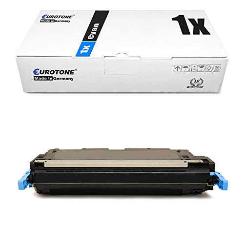 Eurotone Laser Toner Cartridge Cyan kompatibel für HP Color Laserjet 4700 N / DN / DTN / Plus für Q5951A von Eurotone