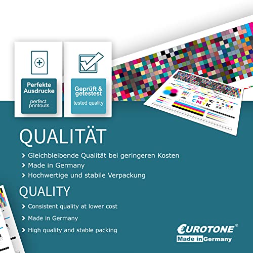 Eurotone Patrone Druckerpatrone kompatibel als Ersatz für Brother DCP-J572 DCP-J772 DCP-J774 MFC-J491 MFC-J497 MFC-J890 MFC-J895 ersetzt LC-3211Y Yellow von Eurotone