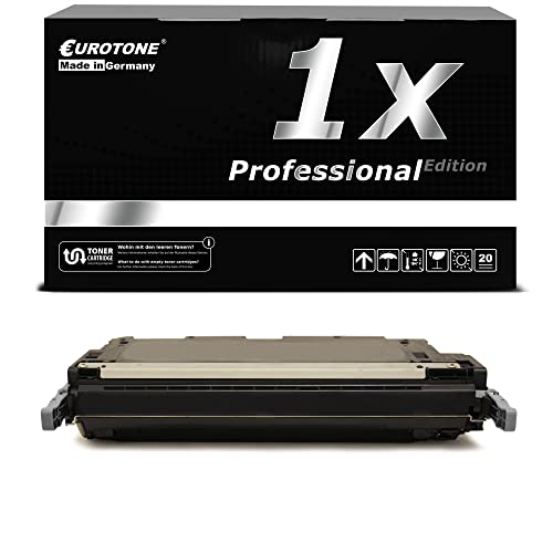 Eurotone Toner Cartridge kompatibel für HP Color Laserjet 4700 DN/DTN/N/Plus, Druckerpatronen, Black Q5950A Patrone von Eurotone