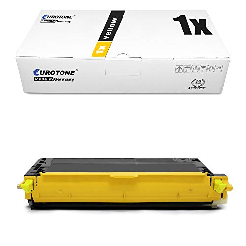 Eurotone Toner Ersatz kompatibel für Dell 3110 CN 3110CN + 3115 CN 3115CN Yellow XXL Eurotone Toner Ersatz kompatibel für Dell 3110 CN 3110CN + 3115 CN 3115CN Yellow XXL von Eurotone