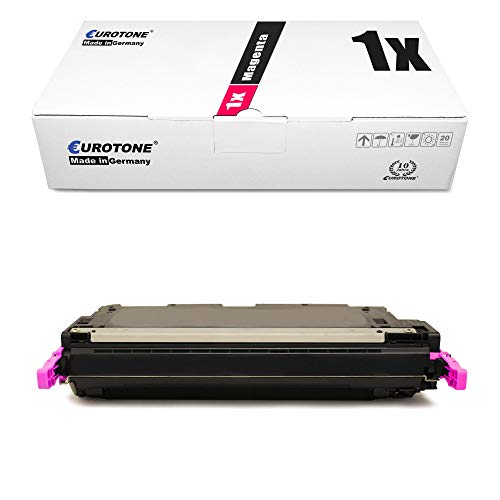 Eurotone Toner kompatibel für HP Color Laserjet 3600 DN N kompatibel für HP Magenta Q6473A, Druckerpatronen von Eurotone
