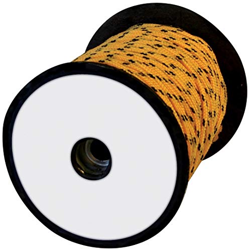 Eurotrail abspannseil auf Einer Rolle 5 mm Nylon 50 Meter gelb/schwarz von Eurotrail