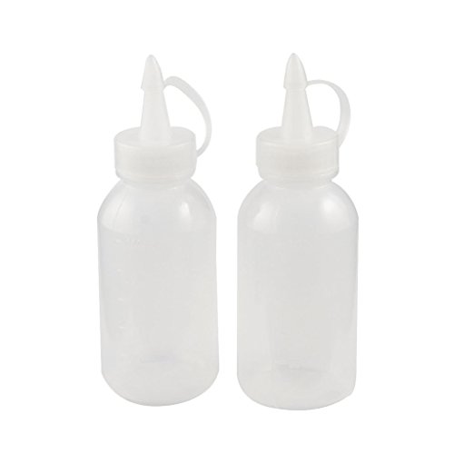 2 stücke 100ml Plastiksauce Squeezer Flasche Abgabe Bouteille 2 stücke 100ml Plastiksauce Squeezer Flasche Abgabe Bouteille von Eurstory