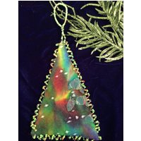 Batik Baum Weihnachtsschmuck Batik Baum Weihnachtsschmuck von EuthymicThreads