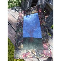 Ice Dusted Thread Tree Quilted Wandkunst von EuthymicThreads