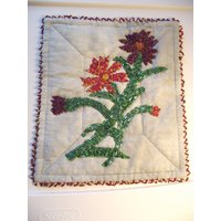 Perlen Blumen Wandbehang Perlen Blumen Wandbehang von EuthymicThreads
