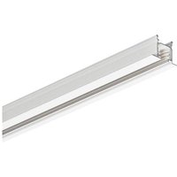 Eutrac 1001531-2 Hochvolt-Schienensystem-Komponente Stromschiene 3-Phasen Einbauschiene weiss 2m Wei von Eutrac