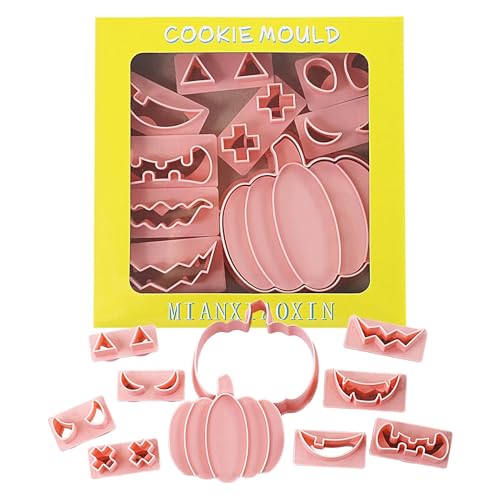 Euyehn Halloween-Ausstecher,Halloween-Ausstecher - ausdrücke Keksformen | Packung mit 10 -Fondant-Formen mit austauschbaren Ausdrücken für dekorative Kinderpartys Euyehn Halloween-Ausstecher,Halloween-Ausstecher - ausdrücke Keksformen | Packung mit 10 -Fondant-Formen mit austauschbaren Ausdrücken für dekorative Kinderpartys von Euyehn
