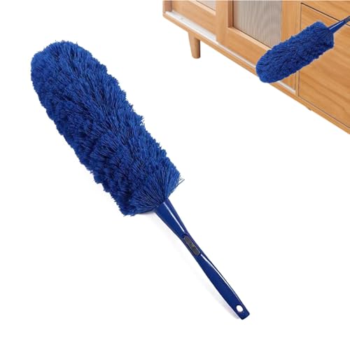 Euyehn Mikrofaser-Staubwedel, Mikrofaser-Staubwedel zum Reinigen - Handwaschbarer Staubwedel,Wiederverwendbare, biegbare Staubwedel, waschbare, leichte Staubwedel zum Reinigen von Ventilatoren und von Euyehn