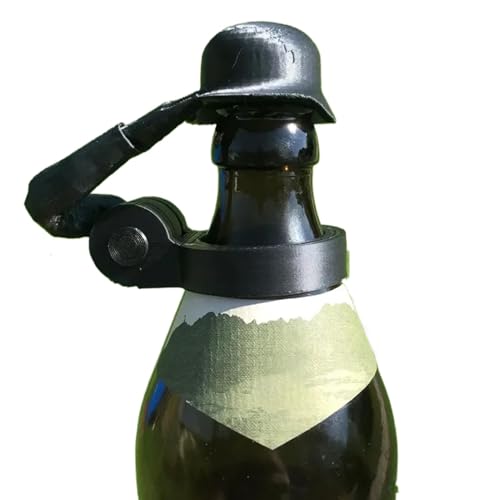 Euyehn Soldat Salute Bierflaschenhelm, wiederverwendbar, dekorativ, staubdicht, schützende Kappe, Neuheit, dekorative Bierflaschenverschlüsse für Handwerk, Grillparty, Bar, Veteranen, aktive Euyehn Soldat Salute Bierflaschenhelm, wiederverwendbar, dekorativ, staubdicht, schützende Kappe, Neuheit, dekorative Bierflaschenverschlüsse für Handwerk, Grillparty, Bar, Veteranen, aktive von Euyehn