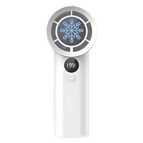 Euyehn Tragbarer Handventilator - Kompakter USB-wiederaufladbarer tragbarer Ventilator,Must-Have bei heißem Wetter mit 199 verschiedenen Windmodi für Reisen Camping Angeln sowie Picknick von Euyehn