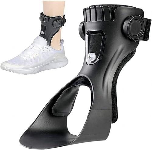 EvAnem Drop Foot Brace, Weiche AFO Foot-up-Orthese Light Balance Drop Foot Brace Foot Drop Orthese Knöchelbandage Unterstützung für Schuhe Beim Gehen,Right-M EvAnem Drop Foot Brace, Weiche AFO Foot-up-Orthese Light Balance Drop Foot Brace Foot Drop Orthese Knöchelbandage Unterstützung für Schuhe Beim Gehen,Right-M von EvAnem