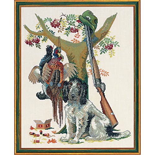 Eva Rosenstand Kreuzstich Set Jagd III Zählmuster von Eva Rosenstand