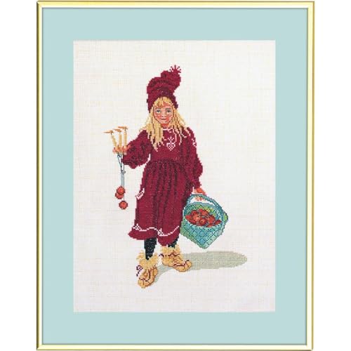 Eva Rosenstand Kreuzstich Set Mädchen mit Äpfelkorb Zählmuster Eva Rosenstand Kreuzstich Set Mädchen mit Äpfelkorb Zählmuster von Eva Rosenstand