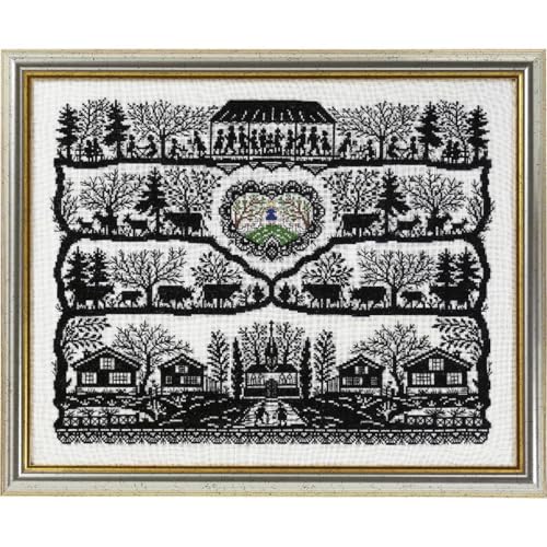 Eva Rosenstand Kreuzstich Set Schattenbild Zählmuster von Eva Rosenstand