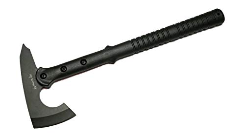 Eva Shop® Tomahawk Apache II Tactical Notfall Axt Campingaxt aus 420er AISI Stahl Versand aus Deutschland durch Deutsche Marke von Eva Shop