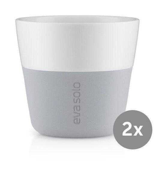 2 Lungo-Becher 0,23l Marble grey von Eva Solo