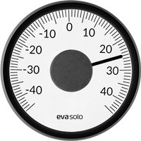 Eva Solo - Außenthermometer (Mechanisch), Ø 11 cm, schwarz (für die Fensterscheibe) von Eva Solo