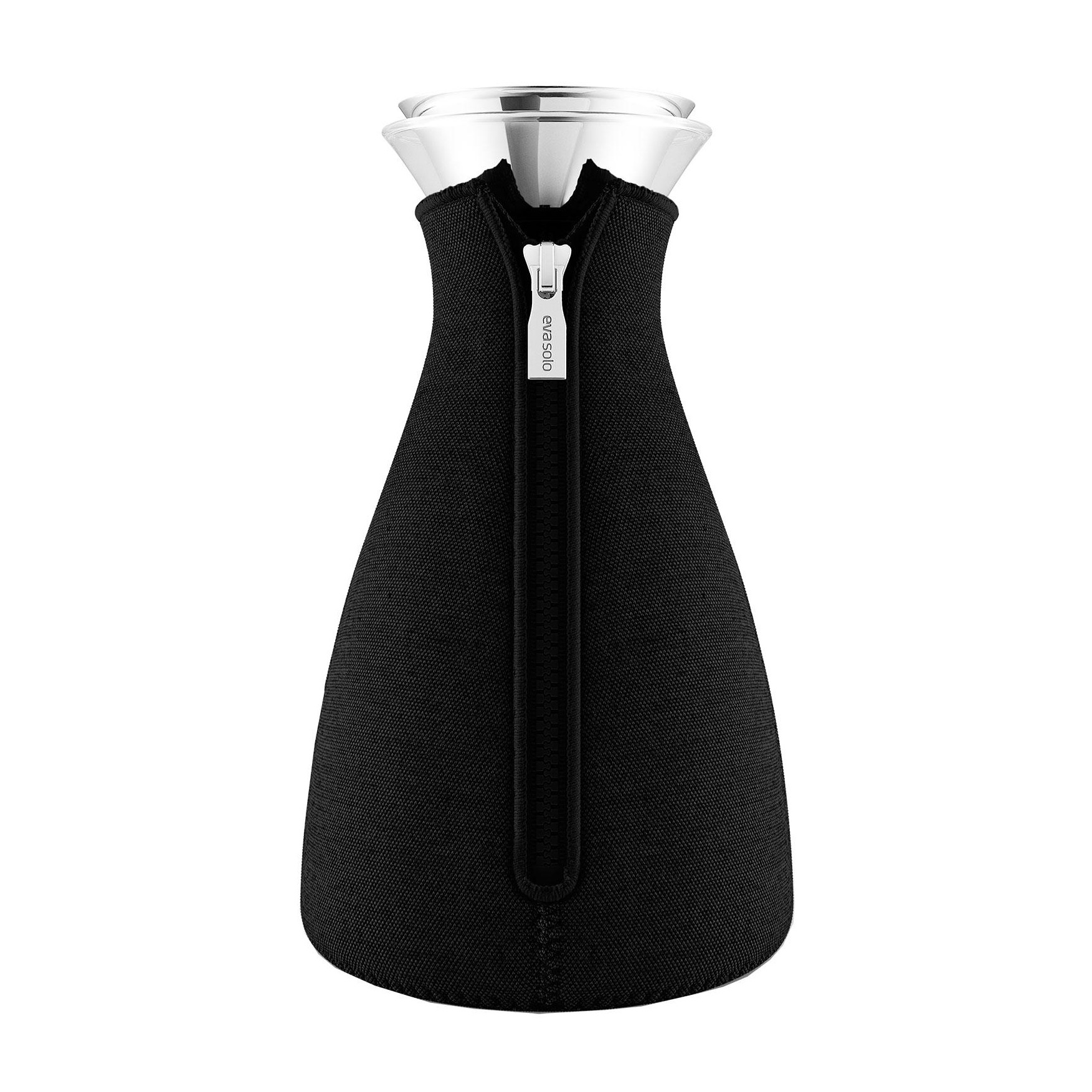 Eva Solo - CafeSolo Kaffeezubereiter 1L - schwarz/Neopren/H 22cm / Ø 12cm von Eva Solo