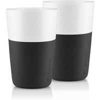 Eva Solo - Caffé Latte-Becher (2er-Set), schwarz von Eva Solo