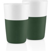 Eva Solo - Caffé Latte-Becher (2er-Set), smaragdgrün von Eva Solo