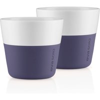 Eva Solo - Caffé Lungo-Becher (2er-Set), violet blue von Eva Solo