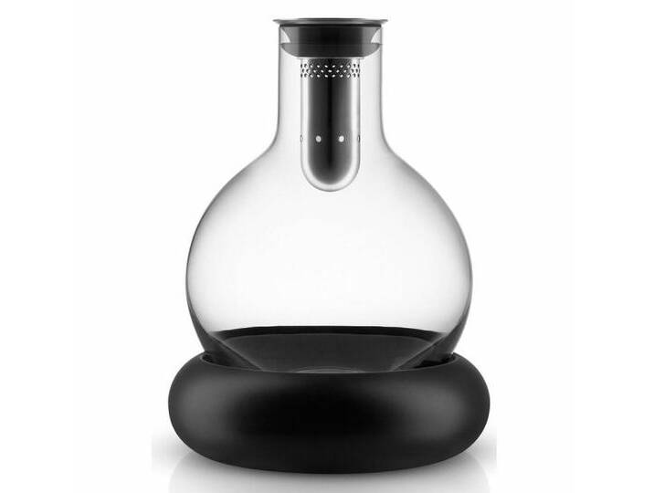 Eva Solo Dekanter mit Kühlelement Glas Transparent 0.75 L, beige von Eva-Solo
