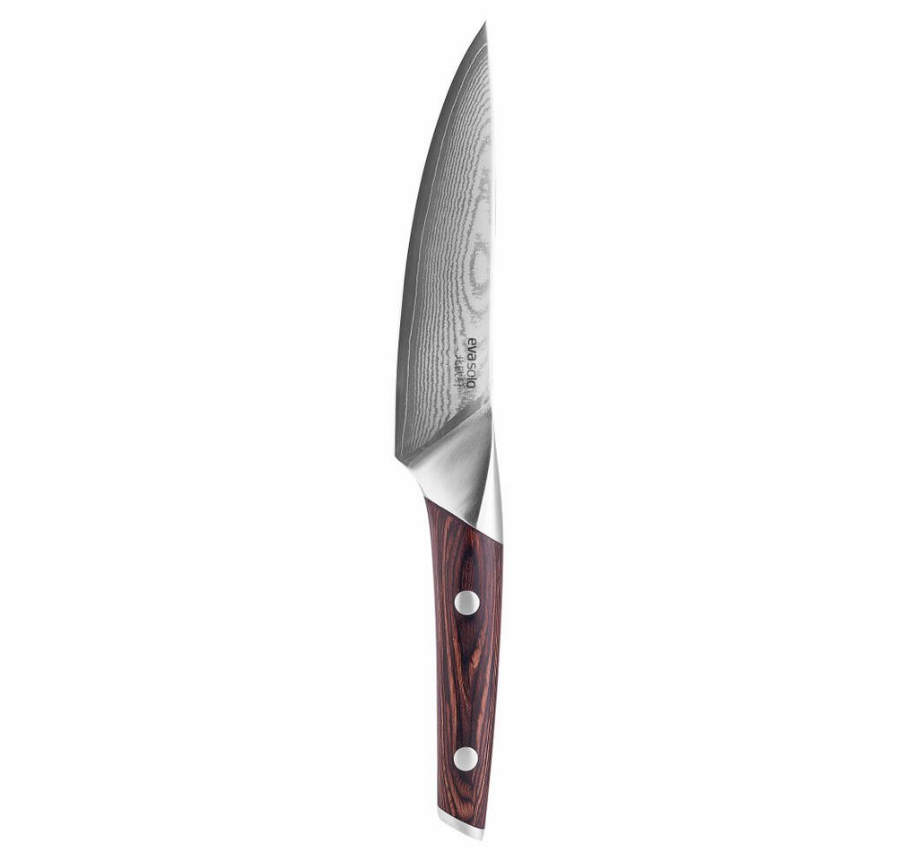 Eva Solo Gemüsemesser Damaszener Stahl/Holz Nordic kitchen Klinge 13 cm von Eva Solo