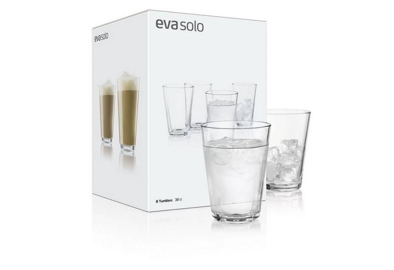 Eva Solo Gläser-Set Big Box Groß, Glas, 8er Set von Eva Solo