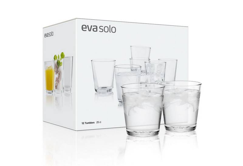 Eva Solo Gläser-Set Big Box Klein, Glas, 12er Set von Eva Solo