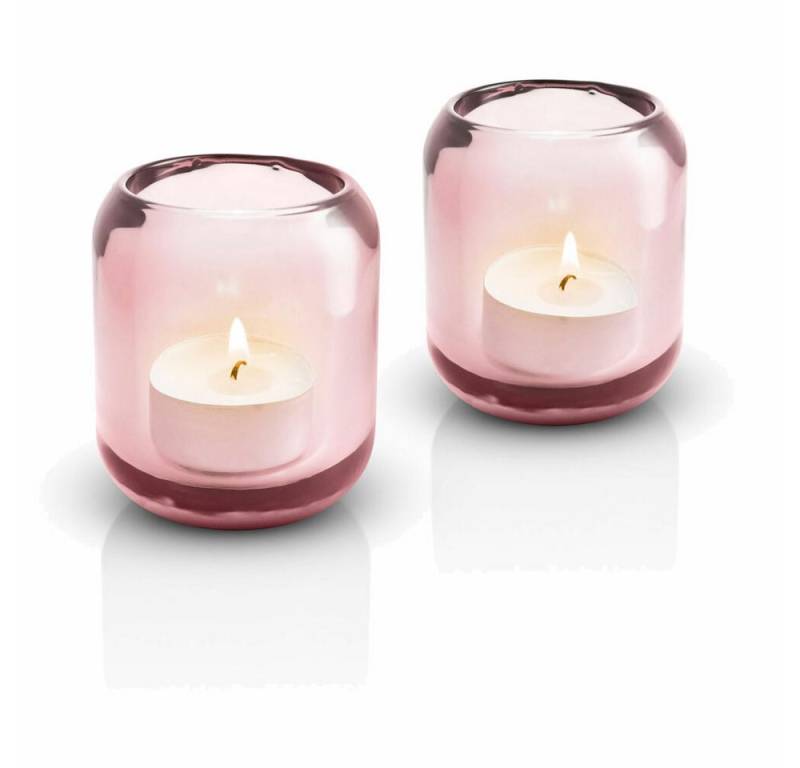 Eva Solo Kerzenhalter Acorn 2er-Set Rose (2 St) von Eva Solo