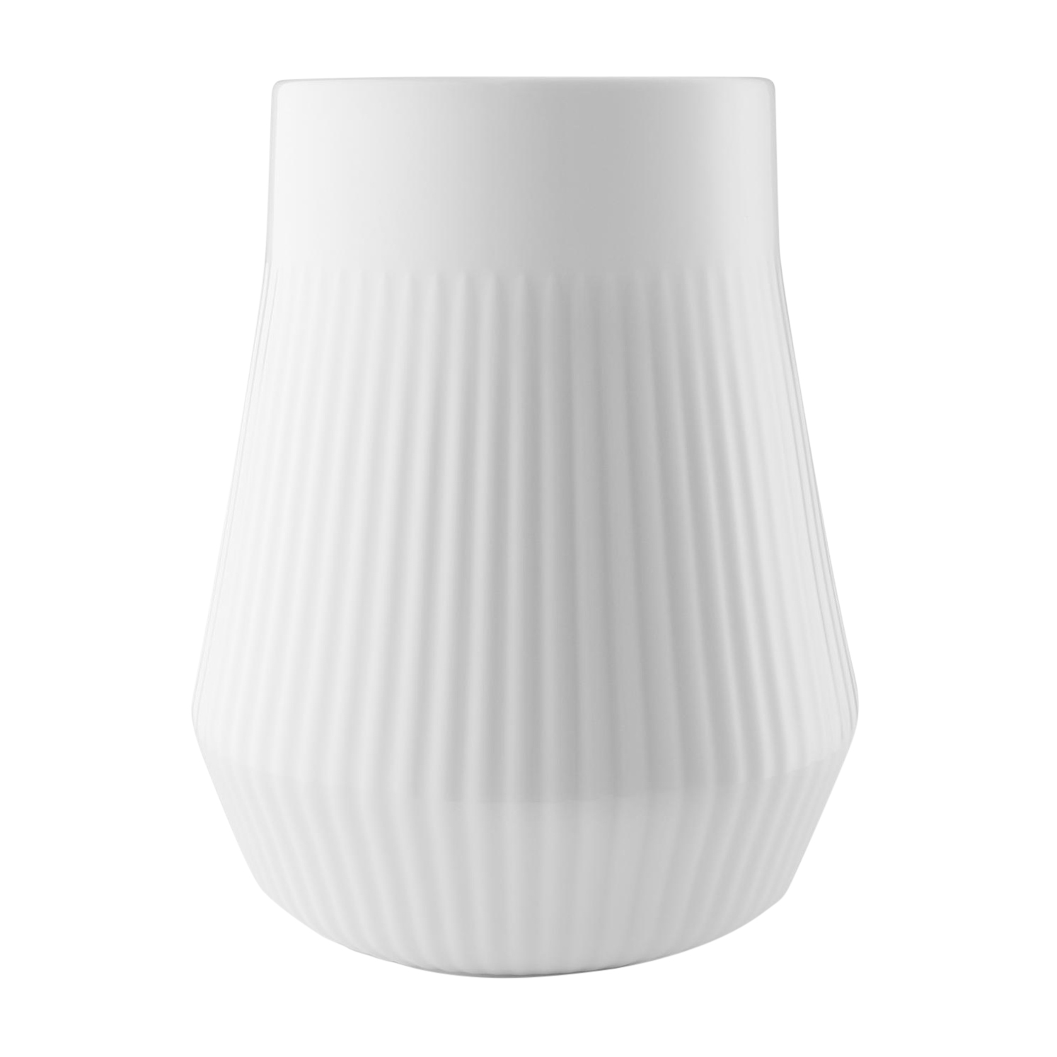 Eva Solo - Legio Nova Vase H 21,5cm - weiß/glänzend/LxBxH 16,5x16,5x21,5cm von Eva Solo