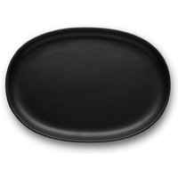 Eva Solo - Nordic Kitchen Servierplatte oval 26 cm, schwarz von Eva Solo