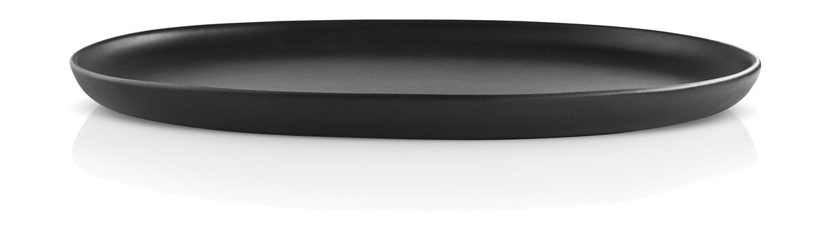 Eva Solo Servierplatte oval 36 cm Nordic kitchen schwarz von Eva Solo