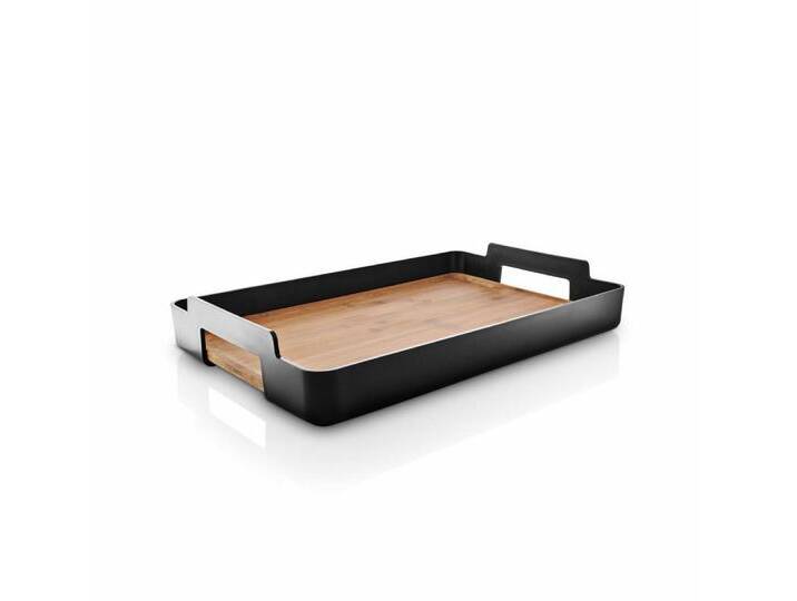 Eva Solo Tablett Nordic Kitchen Black, 35 x 50 cm, Bambus, Kunststoff, schwarz Eva Solo Tablett Nordic Kitchen Black, 35 x 50 cm, Bambus, Kunststoff, schwarz von Eva-Solo